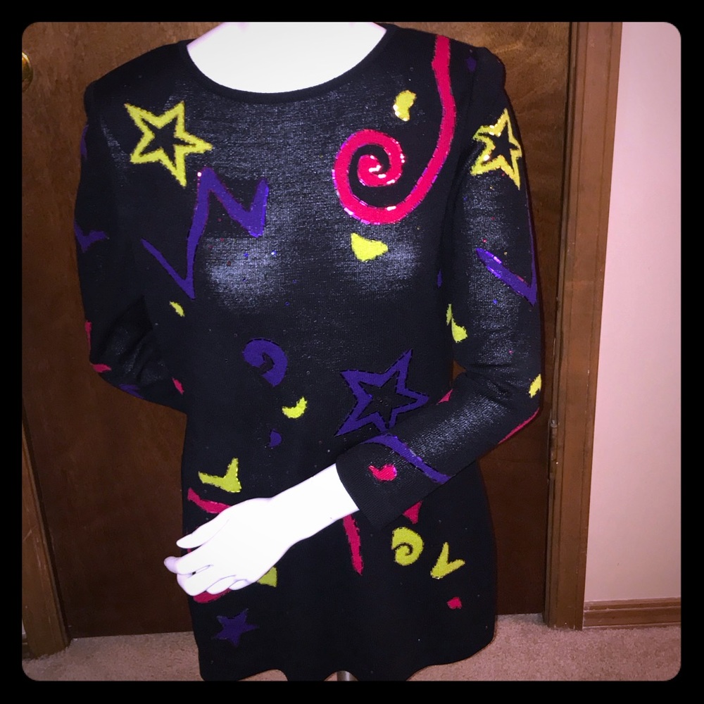 St John vintage Funky Blouse